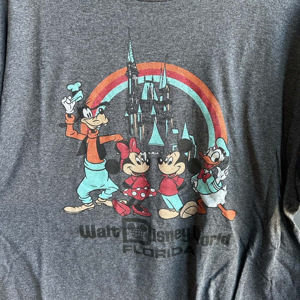 Disney Charcoal Graphic Tee
